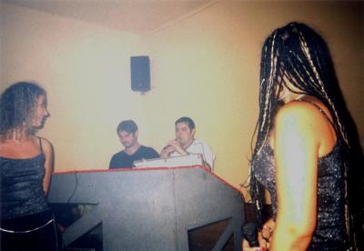 Performance of the Bass System group at the disco in Chotutice