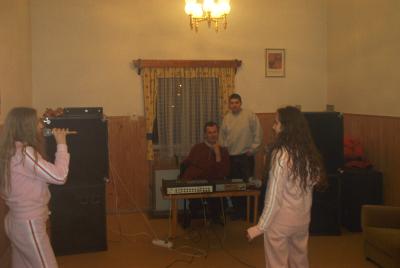 Music rehearsal in Mnichovicích