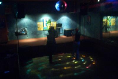 Music rehearsal at the Kačer club in Prague